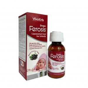 VIVAKIDS FEROSIS DROPS ngăn ngừa thiếu máu cho trẻ